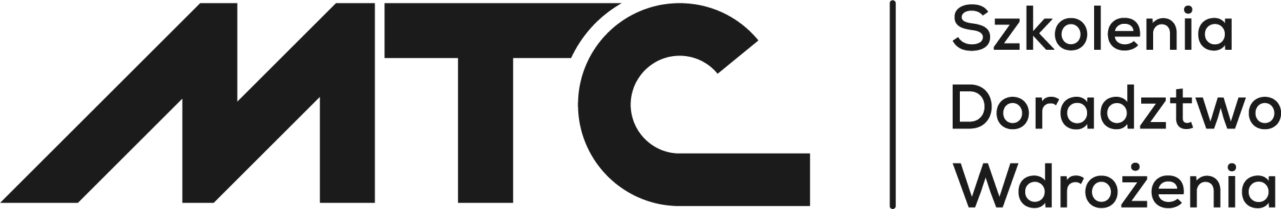 Grupa MTC logo monochromatyczne
