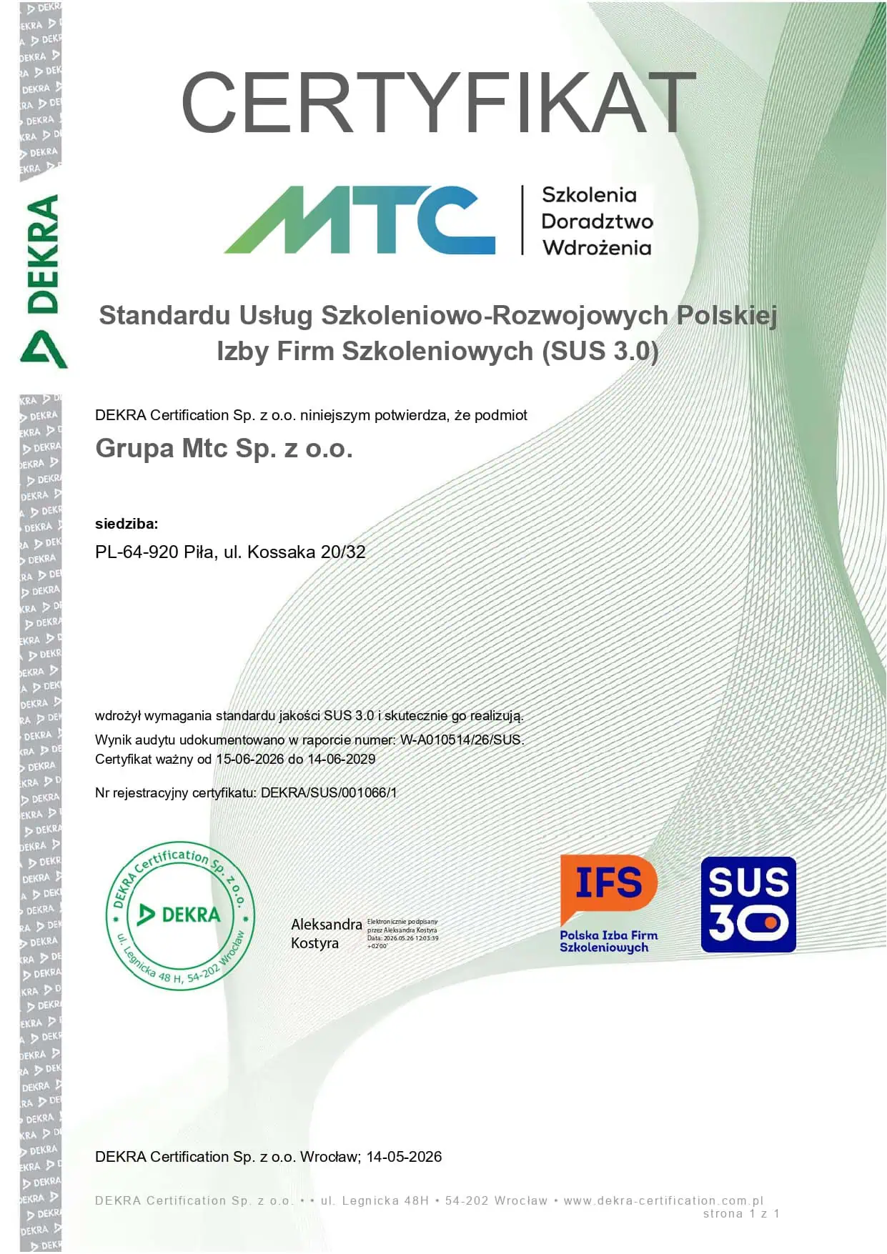 PL_certyfikat_SUS_3.0_Grupa_MTC